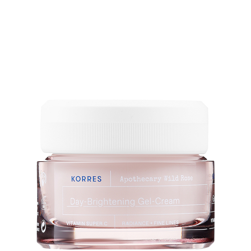 KORRES Wild Rose Day-Brightening Gel-Cream Gel-crema cu extract de trandafir salbatic