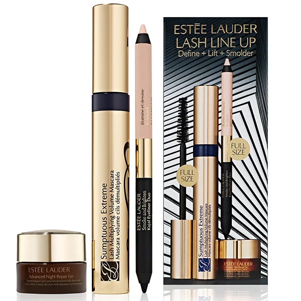 ESTEE LAUDER Lash Line Up Define + Lift + Smolder Set