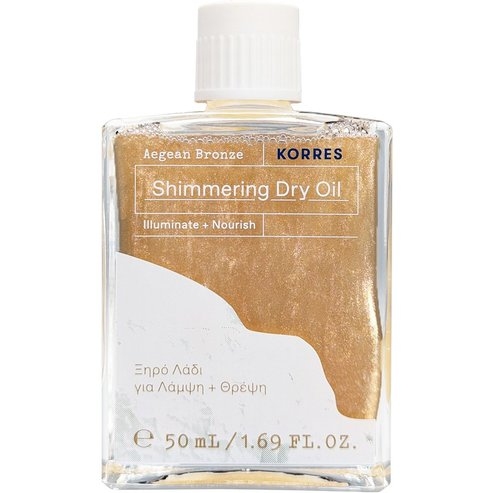 Korres Aegean Bronze Illuminate & Nourish Shimmering Dry Oil Ulei iluminator