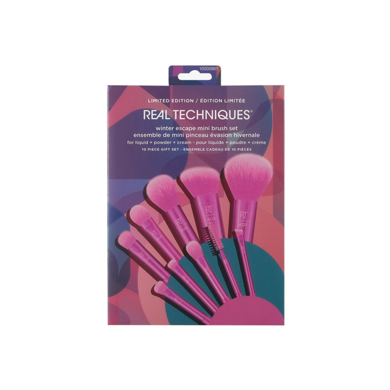 REAL TECHNIQUES Winter Escape Mini Brush Set