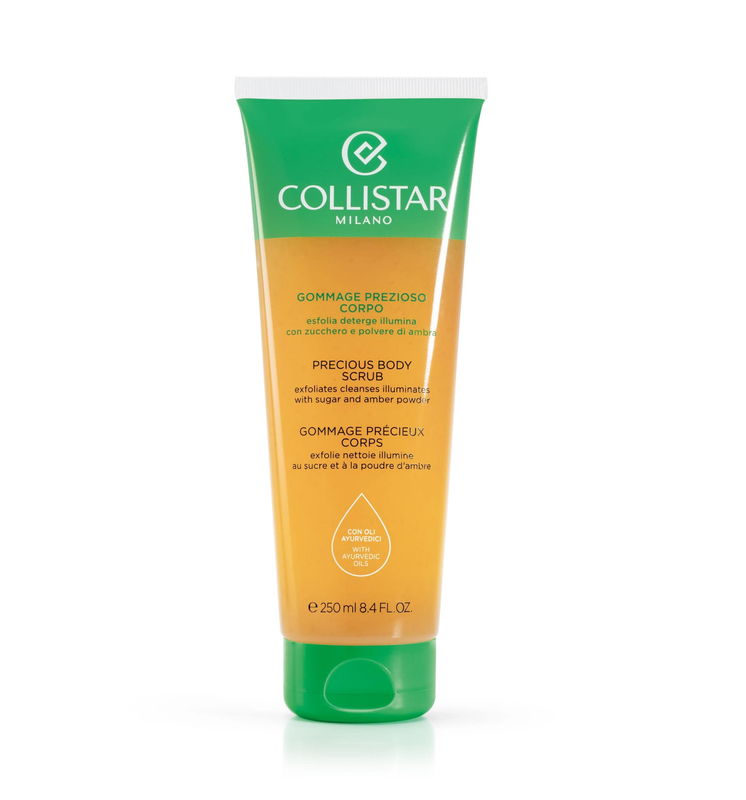 COLLISTAR PRECIOUS BODY SCRUB with sugar and amber powder Scrub pentru corp