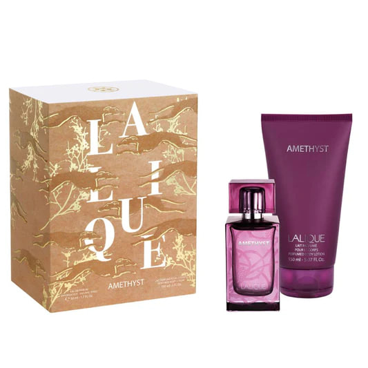 Lalique Amethyst Set (EDP 50ml + Body lotion 150 ml) Set de parfumuri