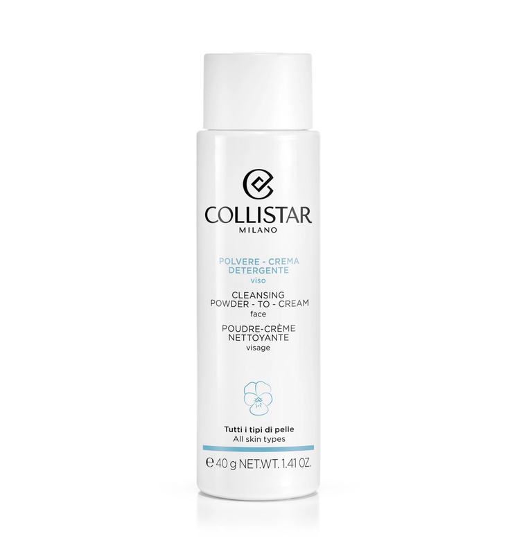 COLLISTAR Cleansing Powder-to-Cream Pudră de curățare pentru față