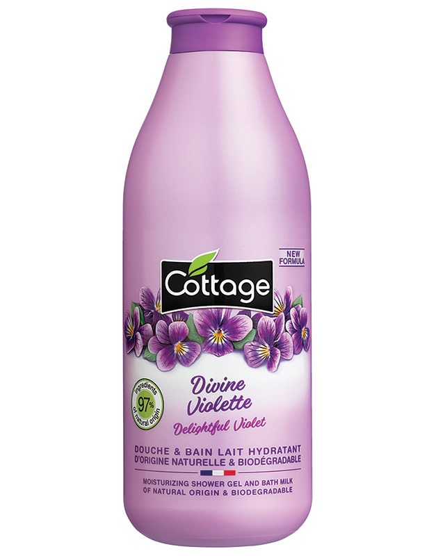 COTTAGE Divine Violette Milk Shower Gel Гель-крем для душа