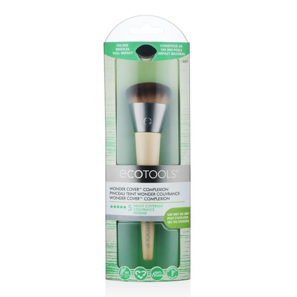 Pensulă pentru fond de ten Ecotools Wonder Cover Complexion Make-Up