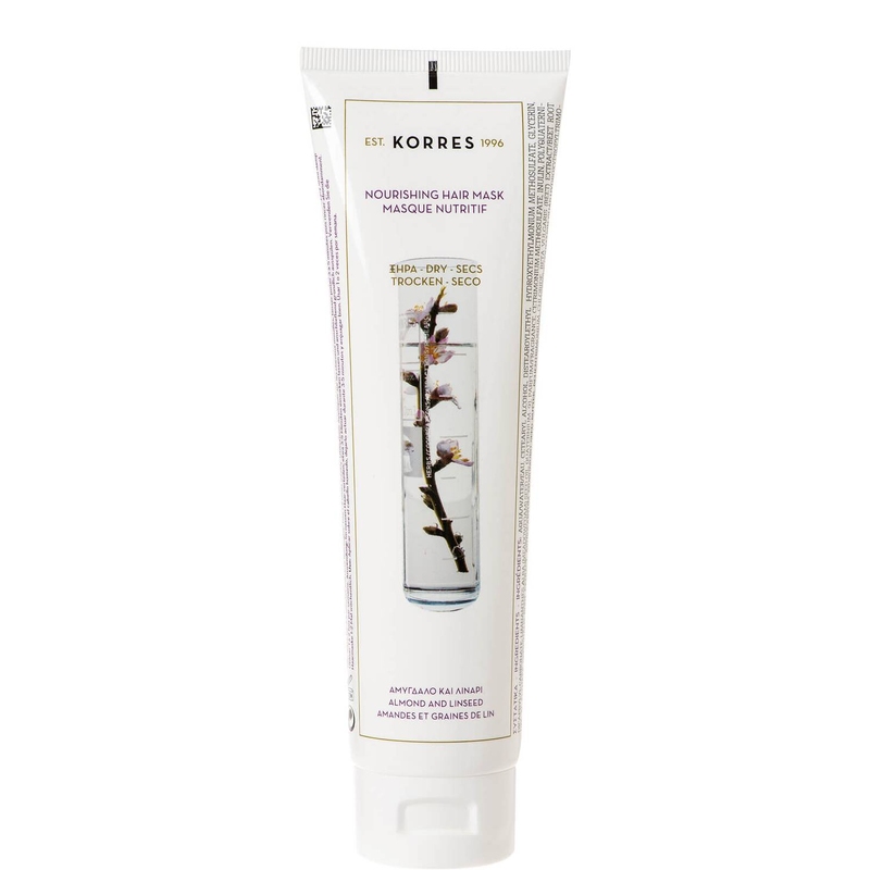 KORRES Mask Almond & Lineseed Mască pentru păr uscat și deteriorat