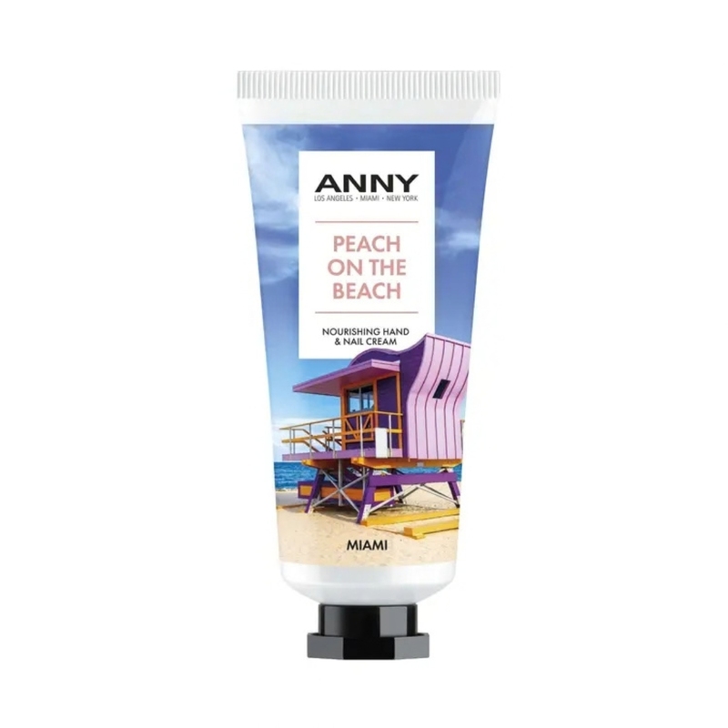 Cremă nutritivă pentru mâini și unghii ANNY Nourishing Hand & Nail Cream Peach on the Beach