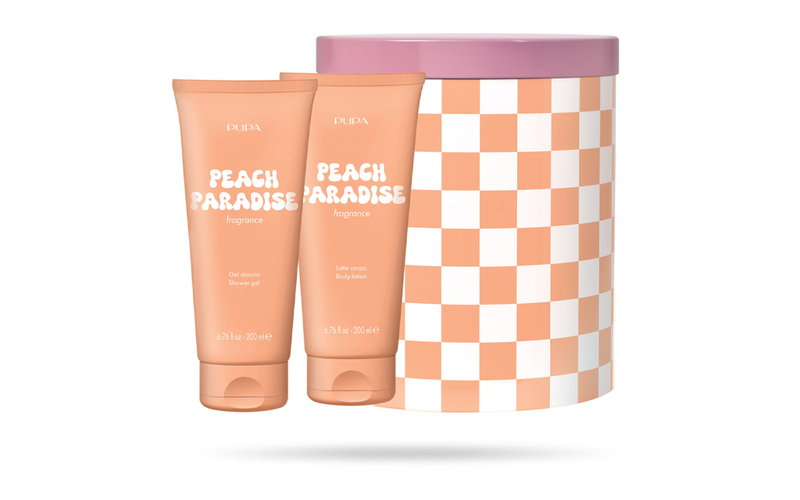 PUPA Happy Box Kit Peach Paradise Set (Shower gel 200 ml + Body lotion 200 ml)