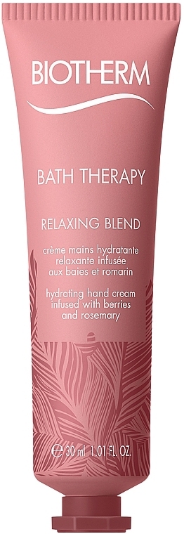 Biotherm Bath Therapy Relaxing Blend Hand Cream Cremă hidratantă pentru mâini