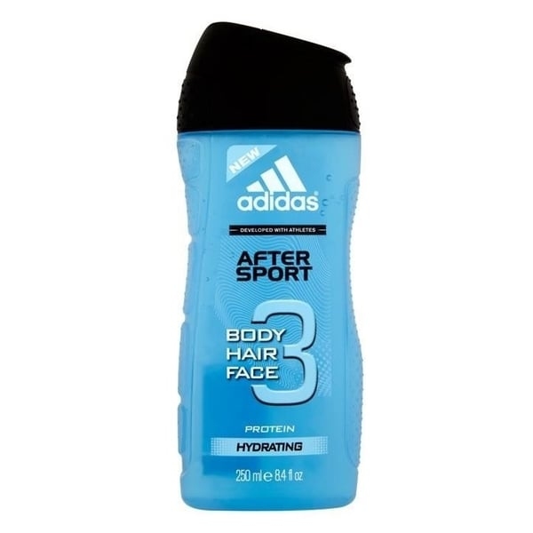 Gel de dus Аdidas 3 in 1 pentru corp, par si fata After Sport