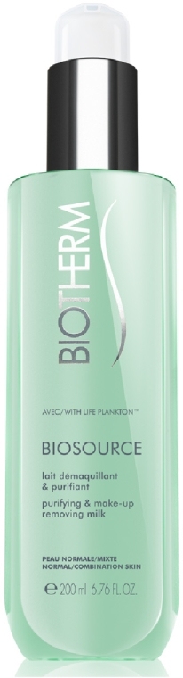 Biotherm Biosource Cleansing Milk for Normal Skin Lapte demachiant