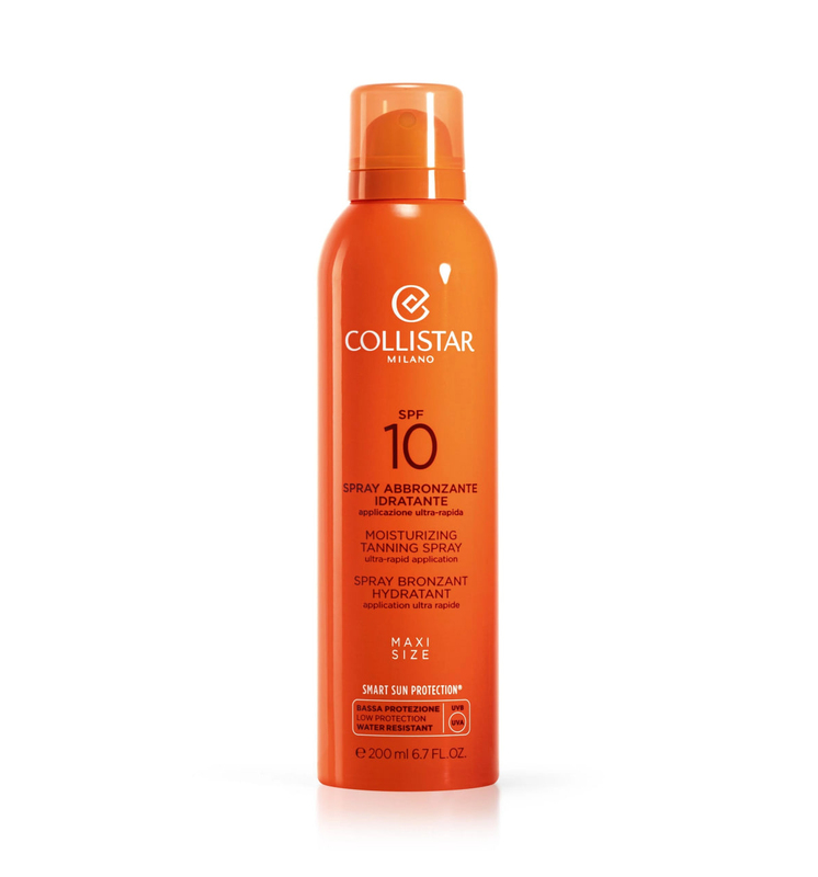 COLLISTAR MOISTURIZING TANNING SPRAY SPF 10 Spray solar hidratant SPF10