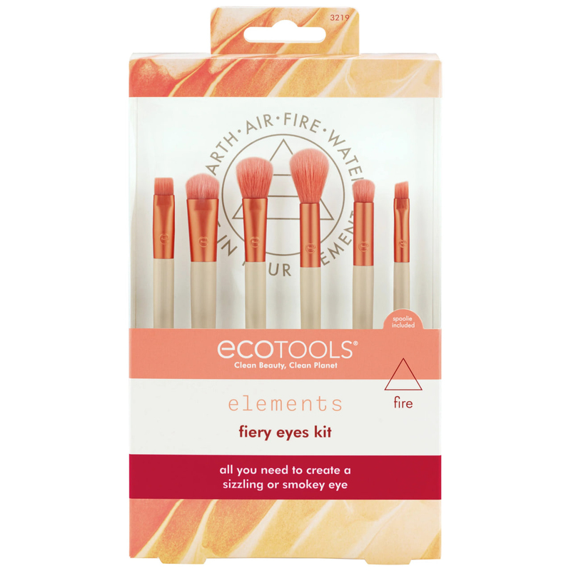 Set pensule de machiaj EcoTools Elements Colletion Fiery Eyes Kit