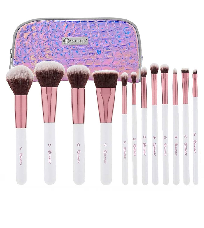 BH Crystal Quartx 12 Piece Brush Set Set de pensule