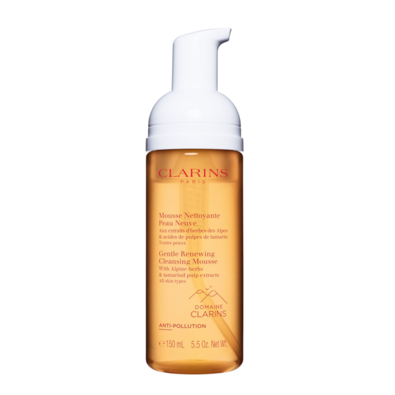 CLARINS Mousse Nettoyante Peau Neuve Spuma demachiantă pentru toate tipurile de piele