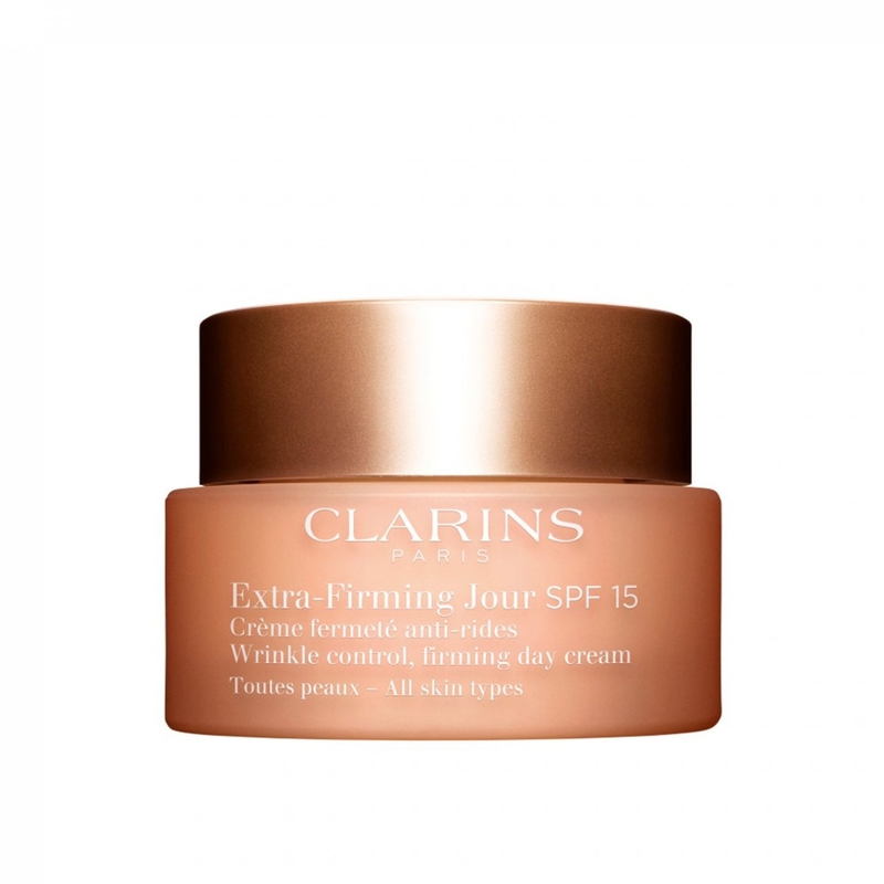 CLARINS Extra-Firming Crema de zi regeneratoare antirid pentru orice tip de piele SPF 15