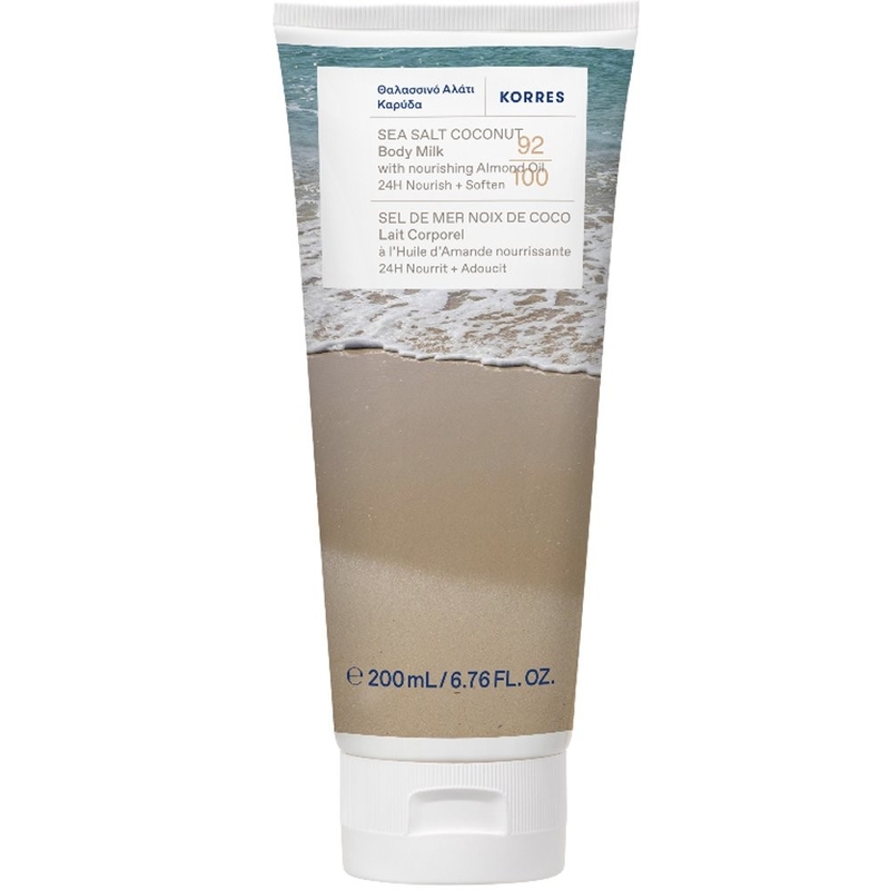 Korres Sea Salt Coconut lapte pentru corp 200 ml