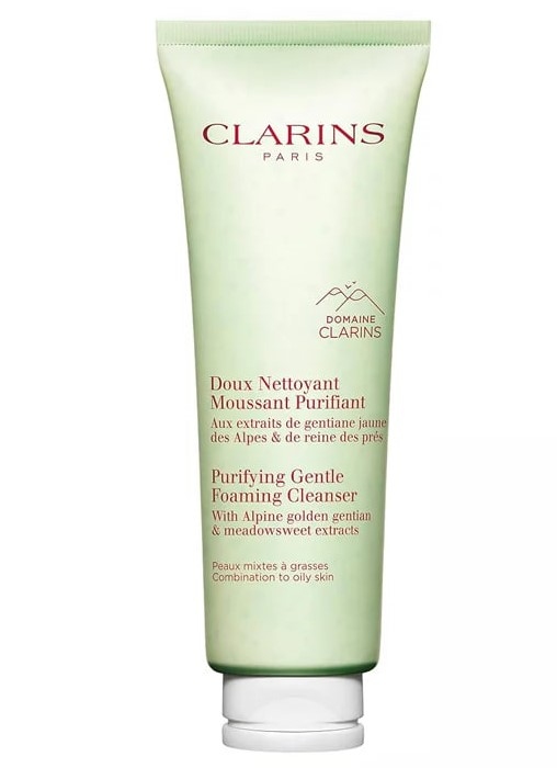 CLARINS Purifying Gentle Foaming Cleanser Cremă de curățare spumantă pentru tenul gras