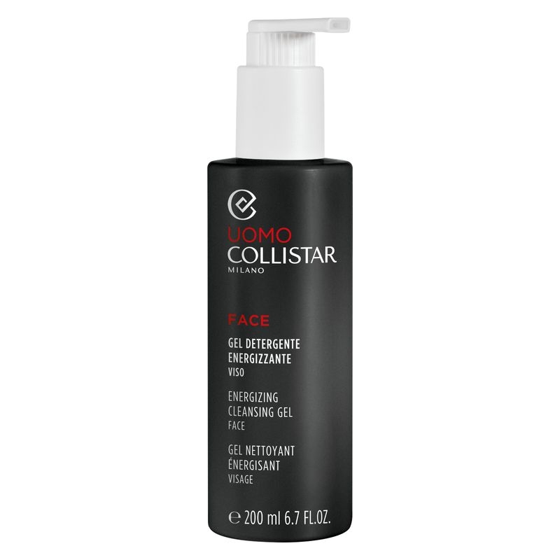 COLLISTAR ENERGIZING CLEANSING GEL FACE Gel de curățare pentru față