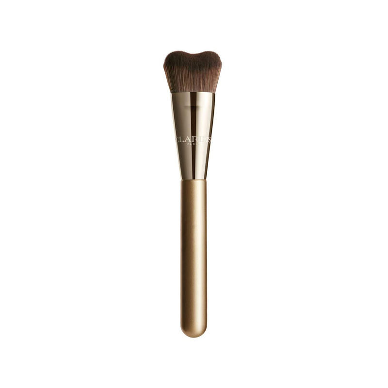 CLARINS Gua Sha-Inspired Foundation Brush Pensulă pentru fond de ten