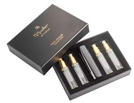 M.MICALLEF Travel Atomizer Black Gift Set Набор ароматов