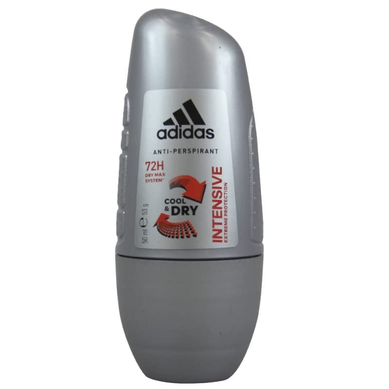 Deodorant-antiperspirant roll-on Adidas Intensive Cool & Dry.