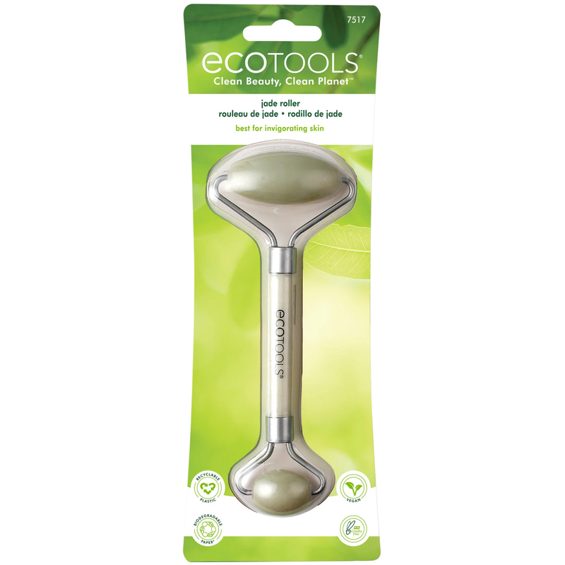 Roller din jad pentru față EcoTools Jade Roller Single