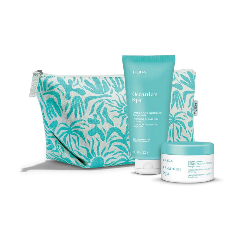 PUPA Oceanian Spa Kit 2 Набор Молочко для душа и крем для тела