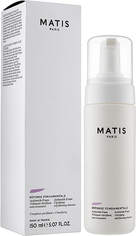 MATIS AUTHENTIK-FOAM Spuma de curățare pentru față