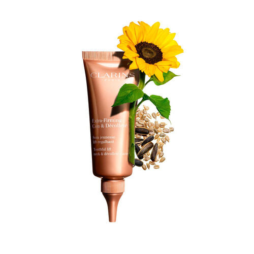 CLARINS Extra-Firming Cremă regenerantă, anti-îmbătrânire pentru zonele gâtului și decolteu