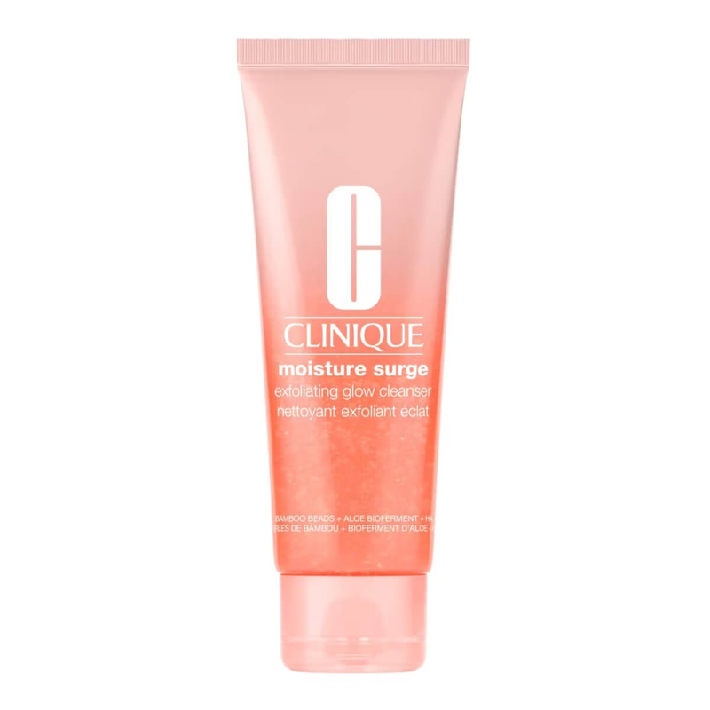 Clinique Moisture Surge Exfoliating Glow Cleanser Gel de curățare exfoliant