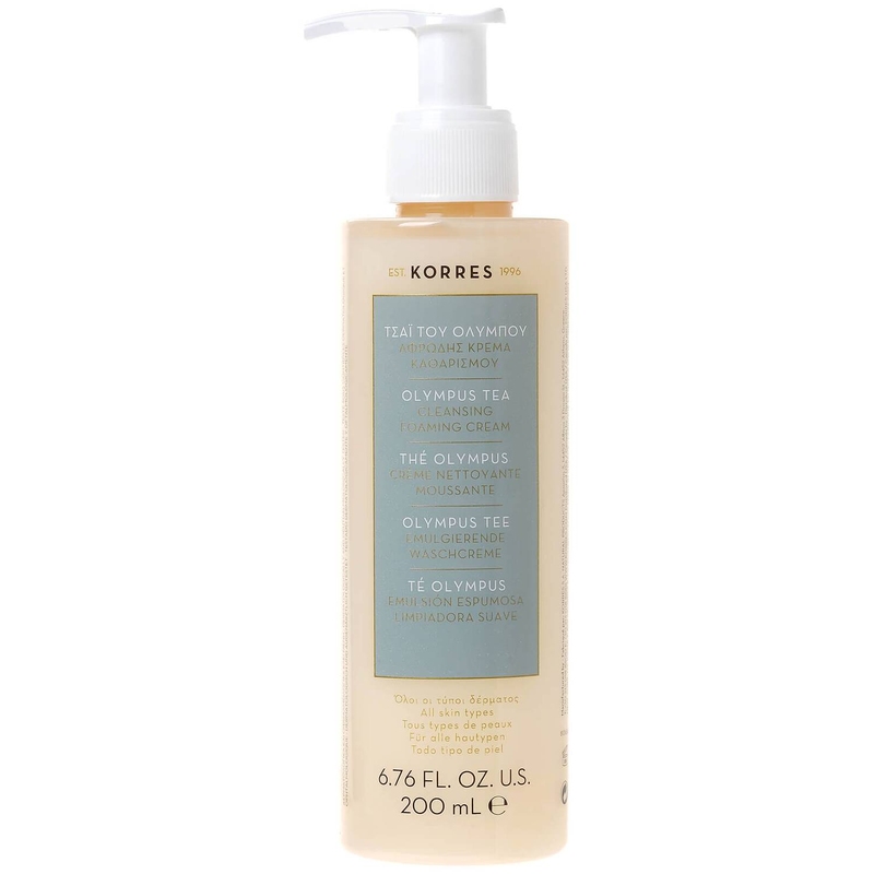 KORRES Olympus Tea Cleansing Foam Cream Очищающий крем для лица