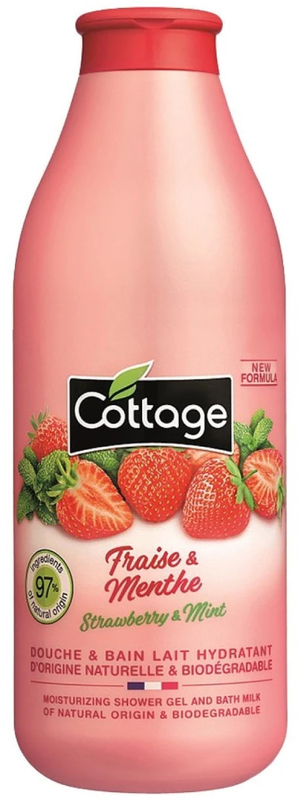 STRAWBERRY & MINT SHOWER GEL AND BATH MILK Молочко для душа