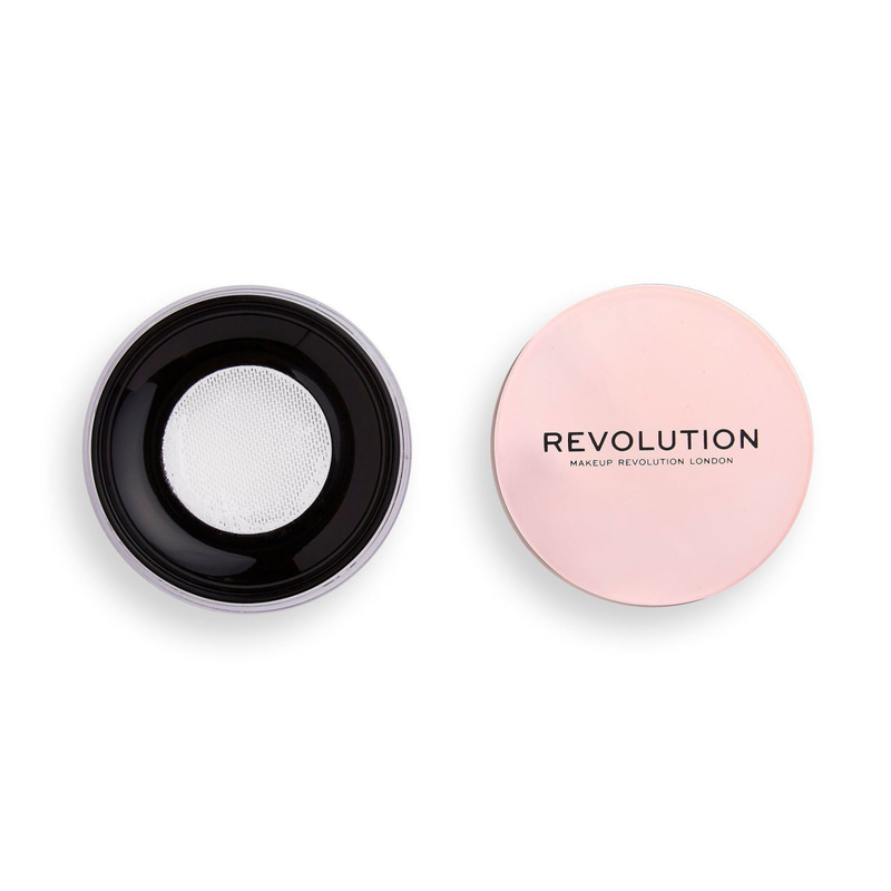 MAKEUP REVOLUTION Conceal & Define Infinite Universal Loose Setting Powder Translucent Pudră pulbere
