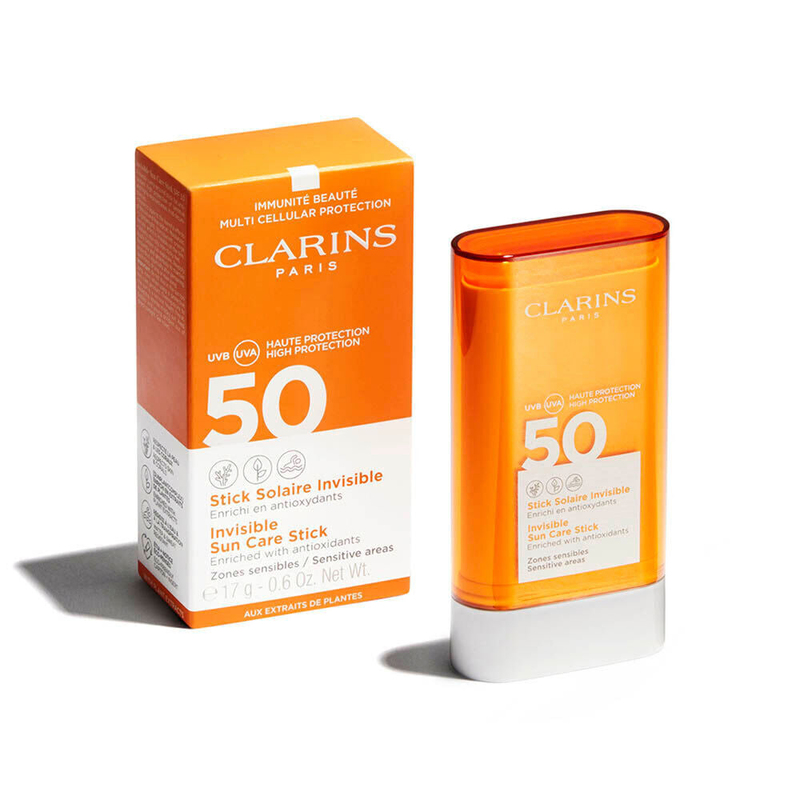 CLARINS Sun Face Stick SPF50+ Creion solar pentru zone sensibile de piele
