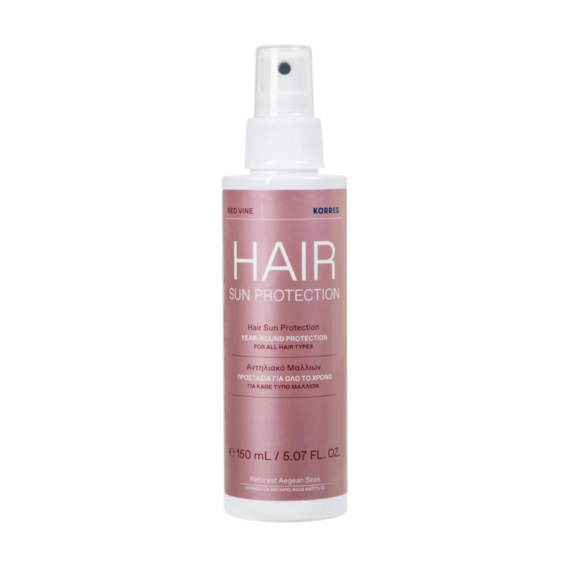 KORRES Red Vine Hair SunScreen Spray de păr cu protecție termică