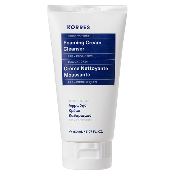 KORRES Greek Yoghurt Foaming Cream Cleanser Cremă-spumă pentru curățarea feței