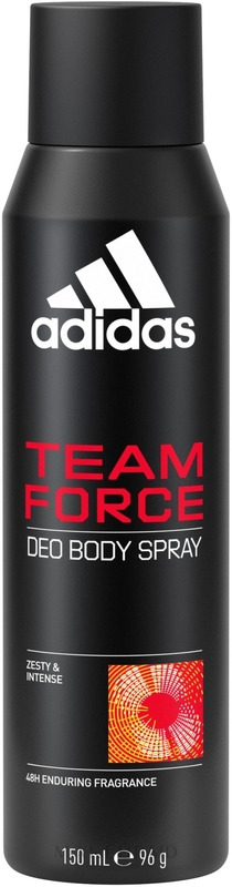 Deodorant-antiperspirant spray Adidas Team Force.
