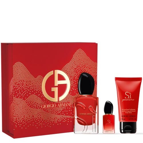Giorgio Armani Si Passione Set (EDP 50 ml + Body Lotion 50 ml+EDP 7 ml)