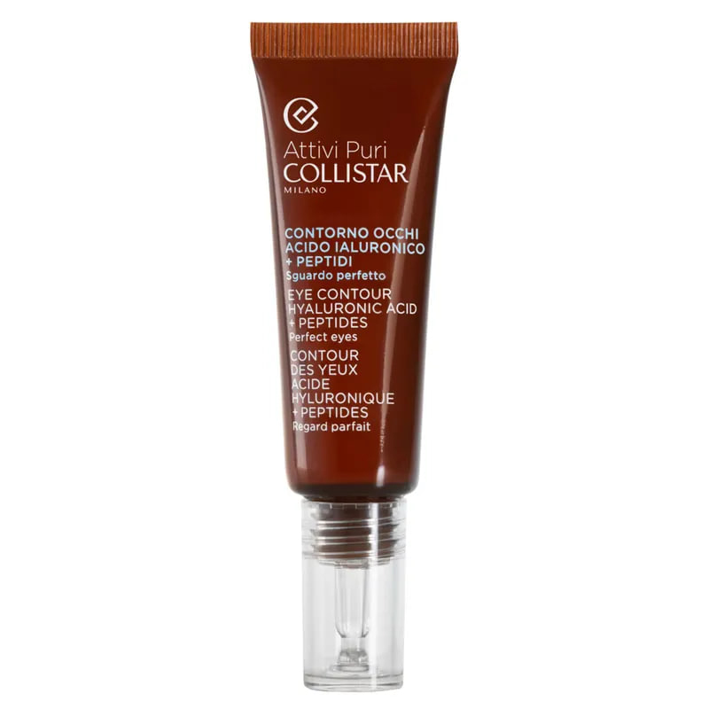 COLLISTAR Pure Actives Eye Contour Hyaluronic Acid + Peptides Cremă pentru pleoape