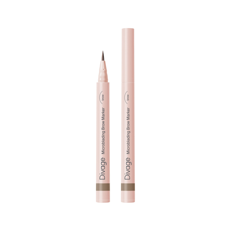 Divage Eyebrow Marker Microblending effect