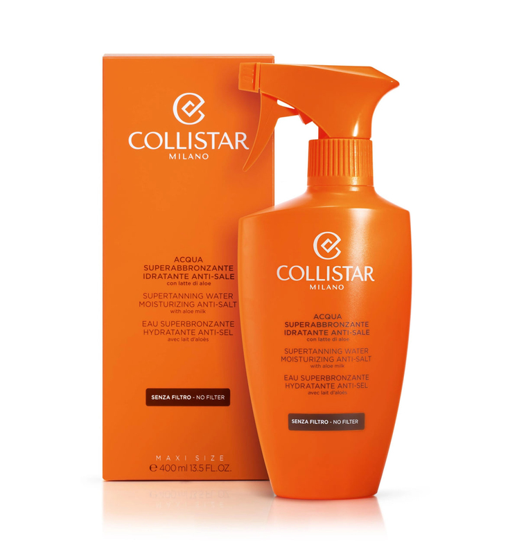 Collistar Supertanning Water Moisturizing Anti-Salt Gold Loțiune de corp pentru bronzare