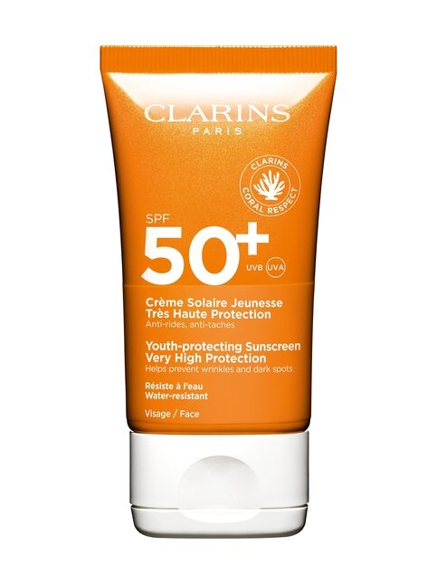 CLARINS Sun Face Cream Cream Protecție solară pentru față SPF 50+