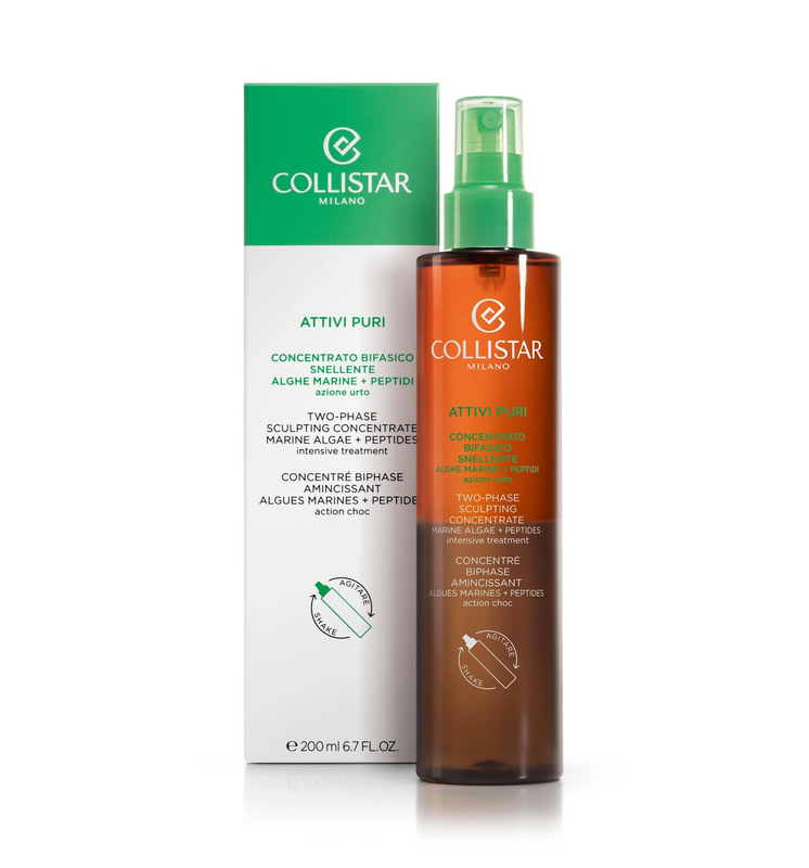 COLLISTAR PURE ACTIVES TWO-PHASE SCULPTING CONCENTRATE MARINE ALGAE + PEPTIDES Concentrat de corp