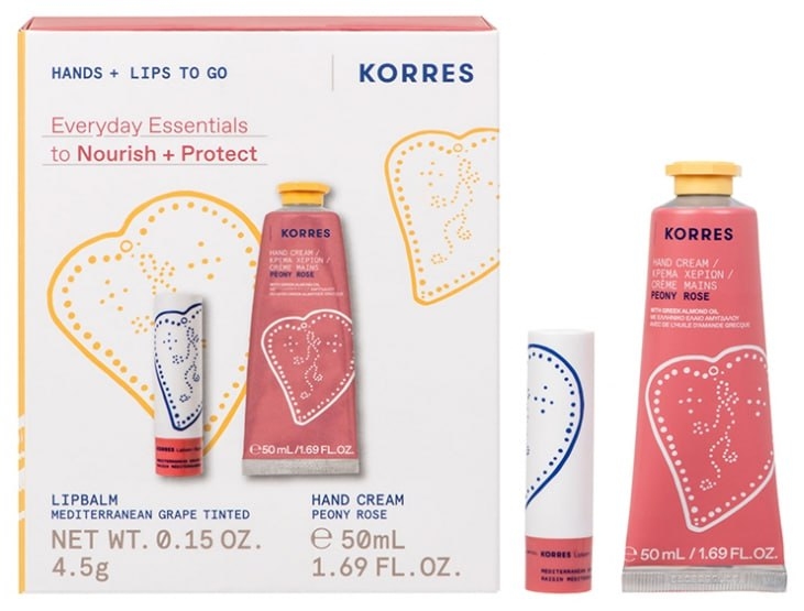 KORRES Winter Essentials Hand and Lip Care Set Set de îngrijire mâini & buze