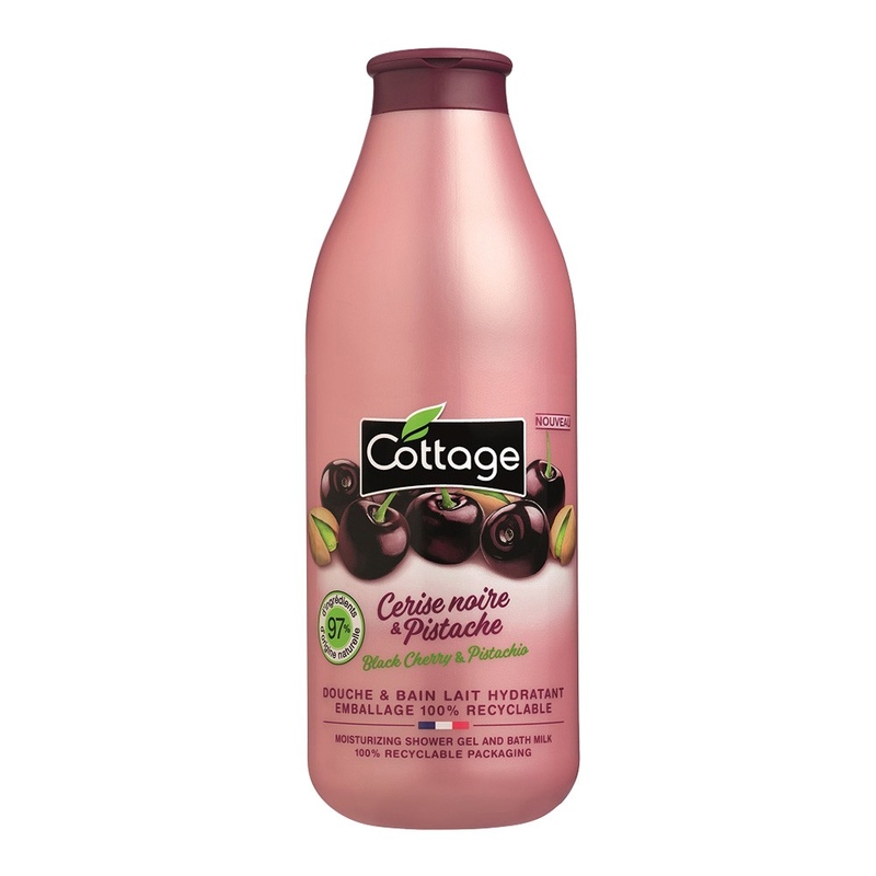 BLACK CHERRY SHOWER GEL&BATH MILK LAPTISOR PENTRU DUS