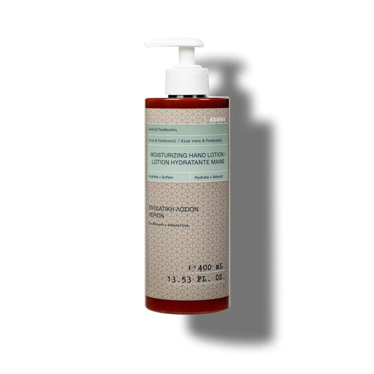 KORRES Aloe & Panthenol Moisturizing Hand Lotion loțiune de mâini Aloe și pantenol