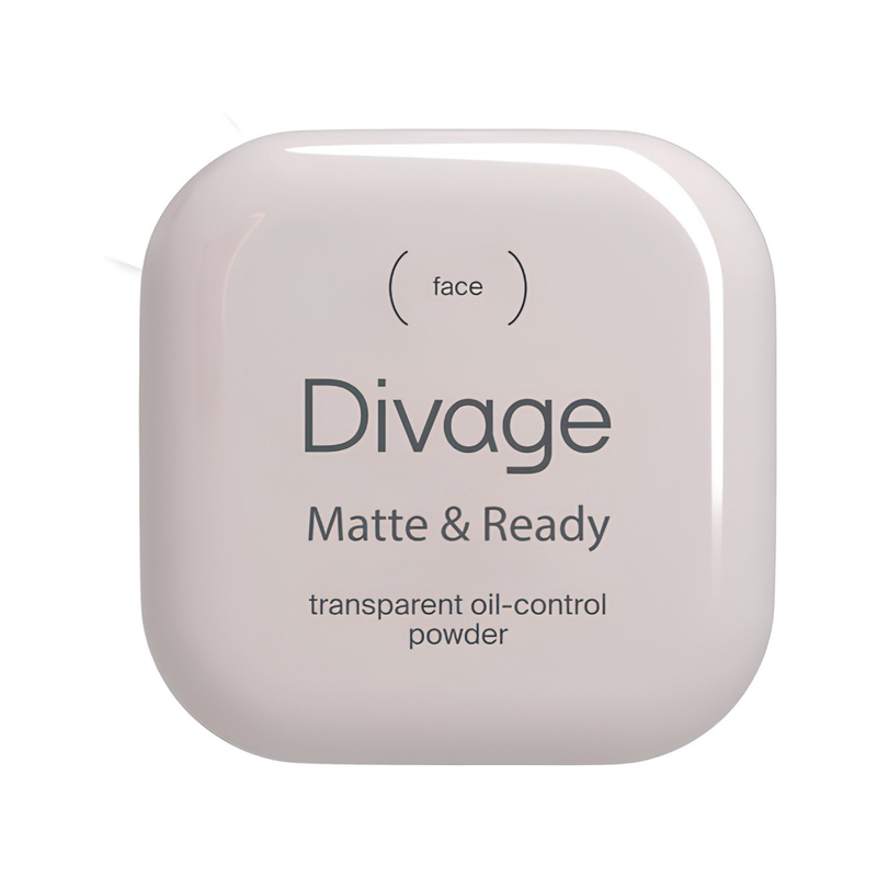 DIVAGE Matte&Ready Transparent Oil-Control Powder Pudră transparentă matifiantă