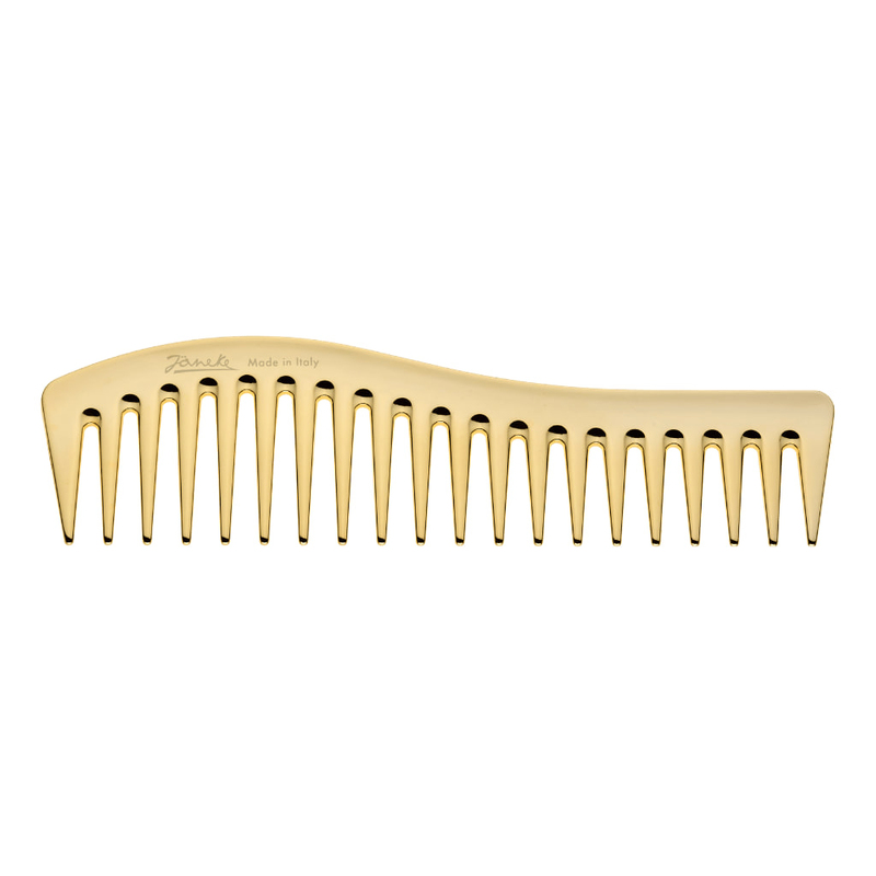 JANEKE Luxury Pettini Wavy Comb For Gel Application Pieptene