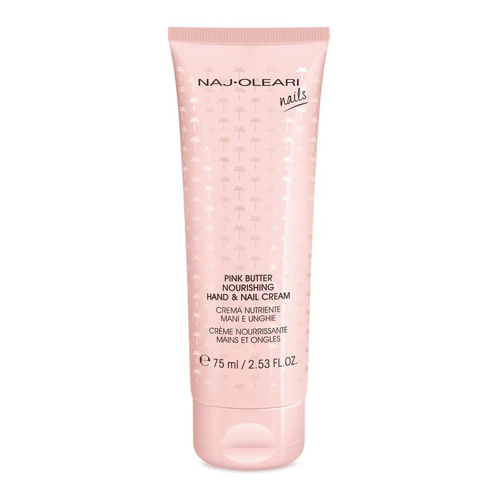 NAJ OLEARI PINK BUTTER HAND & NAIL CREAM Cremă nutritivă pentru mâini și unghii